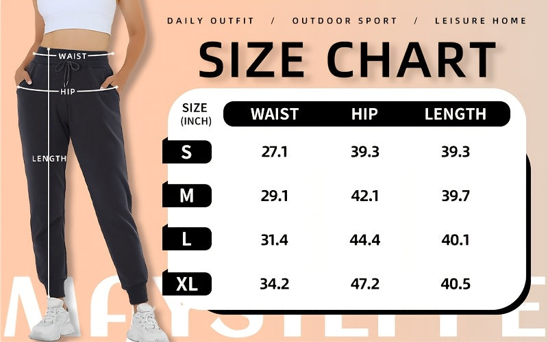 Fleece Jogger Sweatpants for Women