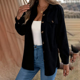 Corduroy Shirt Jacket for Women