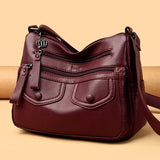 Elegant Large Capacity Messenger Bag – Everyday Sophistication