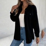 Corduroy Shirt Jacket for Women