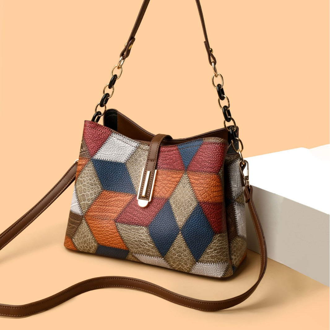 Retro Large-Capacity Shoulder Messenger Bag