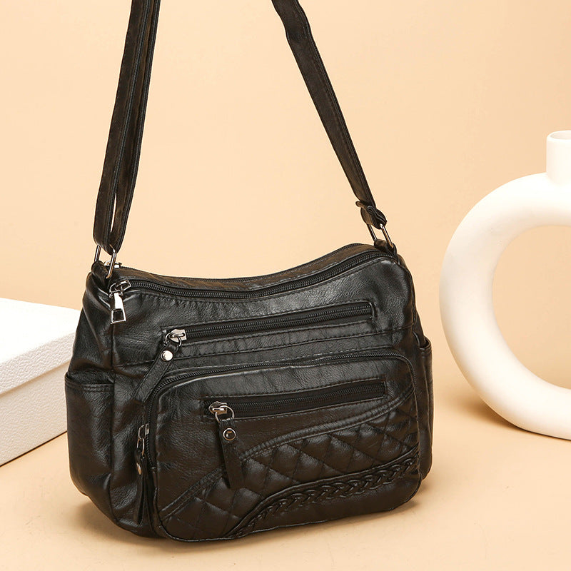Women's Multi-Pocket Shoulder Messenger Bag