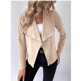 Chic Suede Coat for Effortless Style