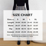 Plaid Wide Leg Office Pants