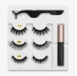 A Pair Of False Eyelashes With Magnets In Fashion-MixedA-14