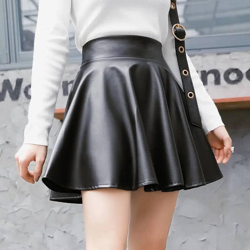 Autumn And Winter Skirt Women-Black-1