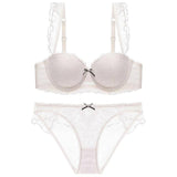 Comfortable Underwire Bra for 36C Breasts-WHITE-8