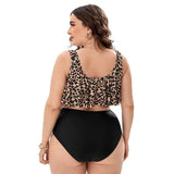 Chic Leopard Print Top Styles for Curvy Fashion-Black-3