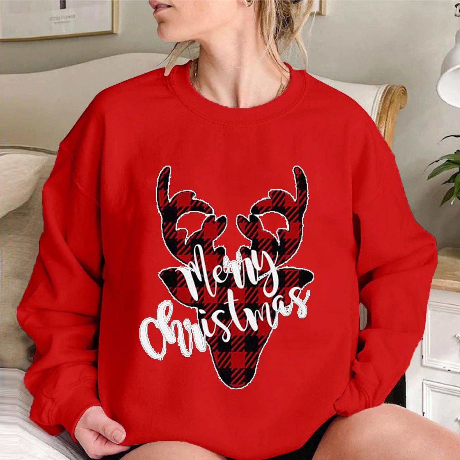 Christmas Elderly Sweater Women Europe And America-Style11-11