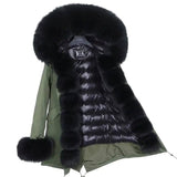 Coat Fur With Detachable Inner Liner Placket-15