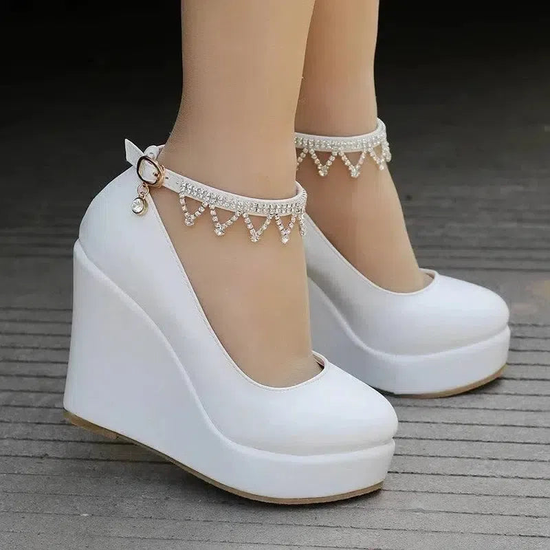 Crystal Queen Ankle Strap Platform-1