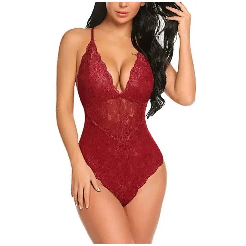 European And American Lingerie Lingerie-WineRed-7