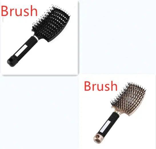 Hairbrush Anti Klit Brushy Haarborstel Women Detangler Hair-1-63