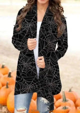 LOVEMI - Lovemi - Halloween Digital Printing Casual Cardigan Jacket