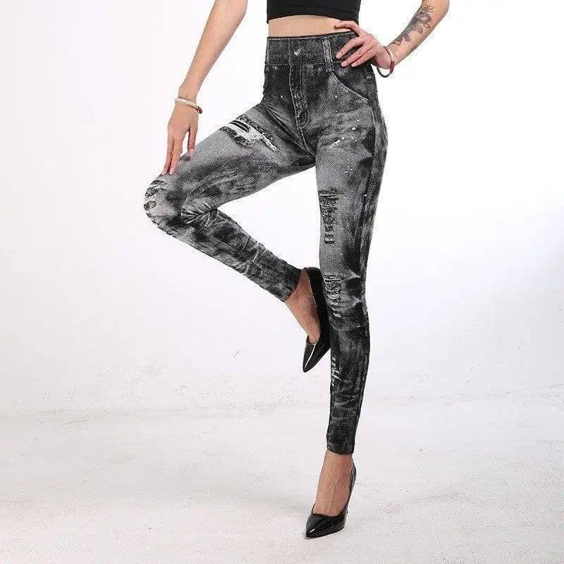 Hip-up Super Stretch Yoga Pants-Darkgrey-6