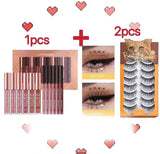 Lip Liner And Lipstick Makeup 12 Pcs Set 6-SET-3