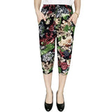 LOVEMI - Lovemi - Cage pants printed large size thin ice silk