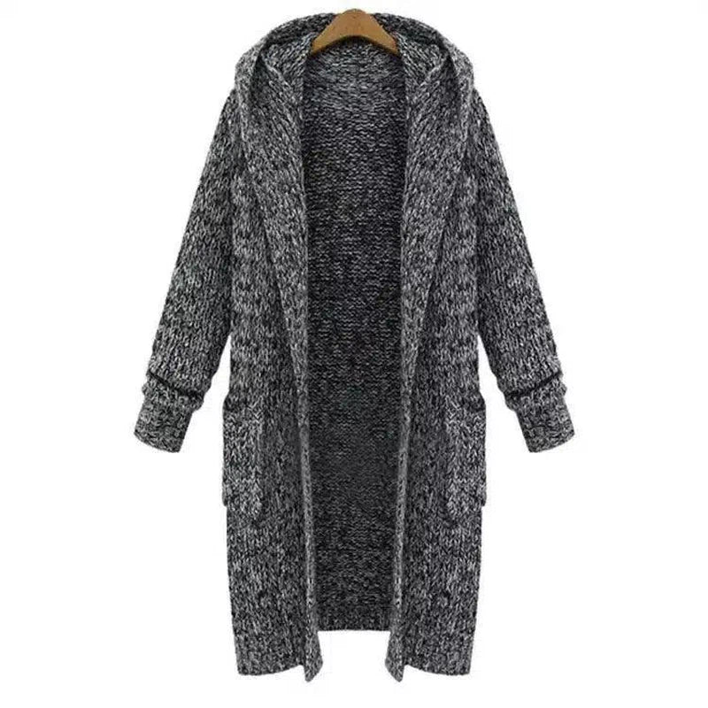 LOVEMI - Lovemi - Cardigan hooded loose sweater