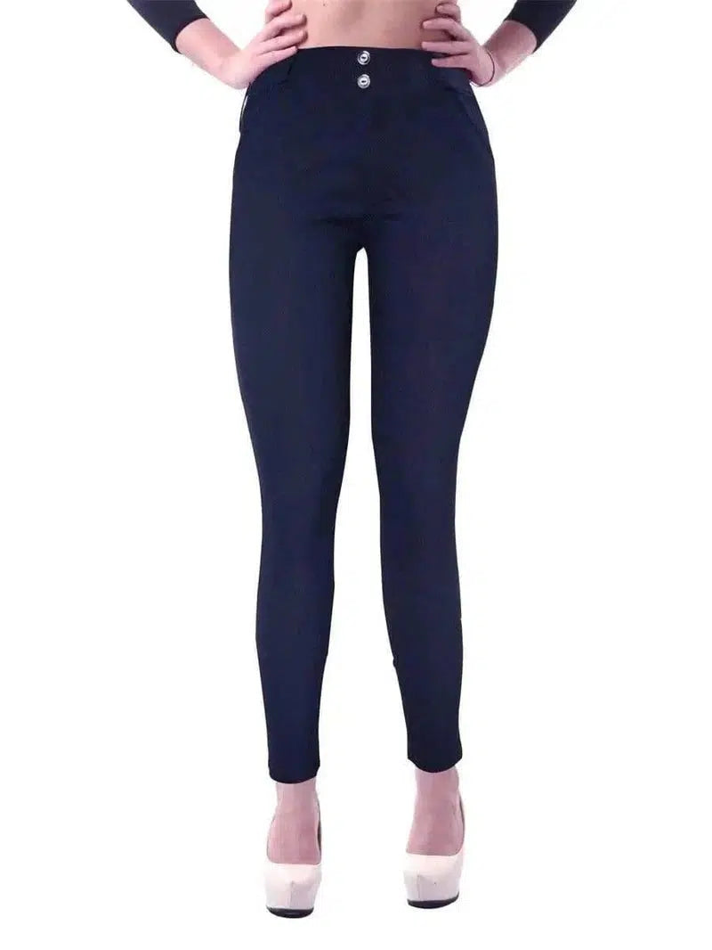 LOVEMI - Lovemi - Hip-lift Sports Stretch Foot Woven Leggings