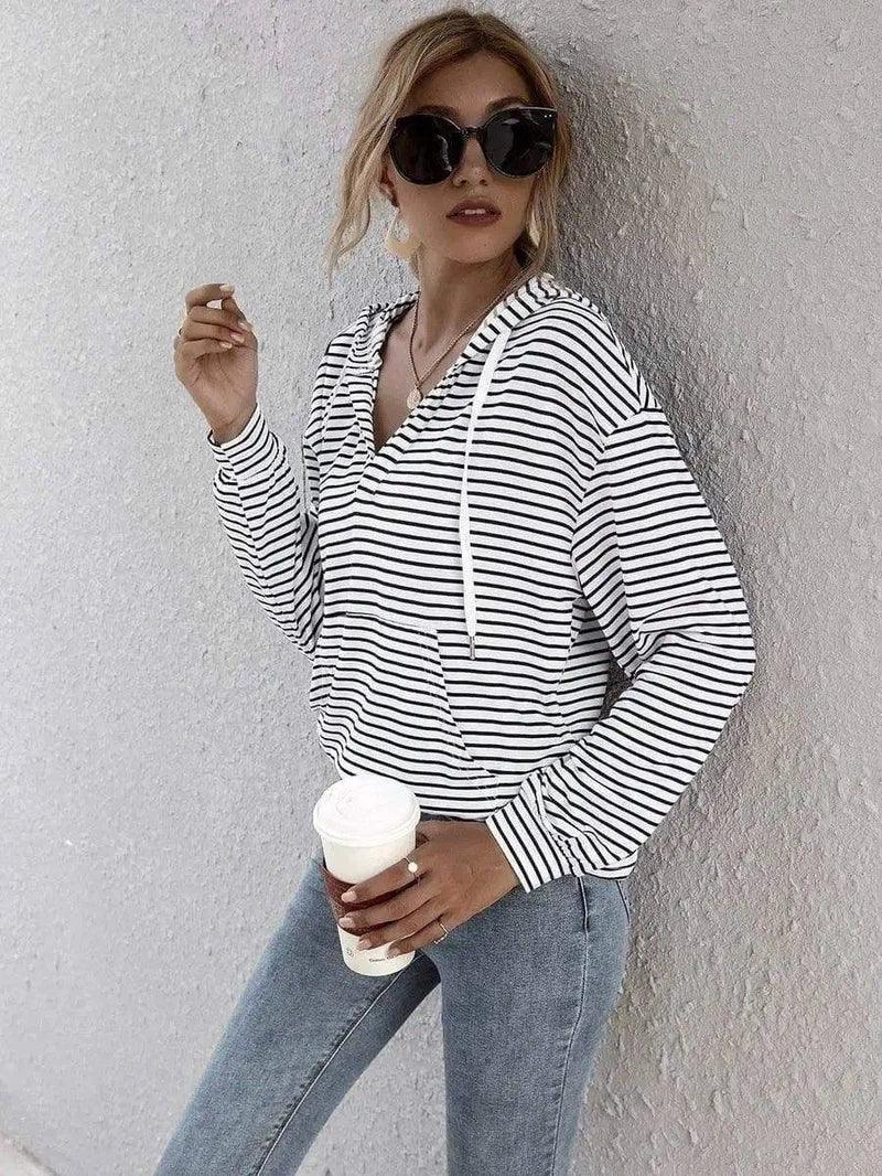 LOVEMI - Lovemi - Independent Station Striped Top