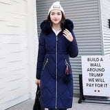 LOVEMI - Lovemi - Long hooded padded down coat coat women