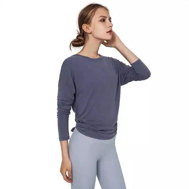 LOVEMI - Lovemi - Loose top breathable yoga wear