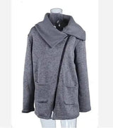 LOVEMI - Lovemi - Plus Velvet Sweater Female Wool Sweater Coat