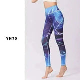 Printed sports leggings-YH70 style-4