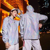 LOVEMI - Lovemi - Reflective lovers camouflage coat