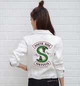 LOVEMI - Lovemi - RIVERDALE SOUTHSIDE SERPENTS WOMEN DENIM JACKET