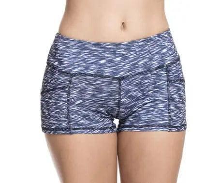 Running fitness ladies shorts high stretch sweat wicking-TibetanSatincolor-13