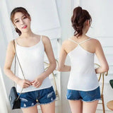 Women's Cross-Back Tank Top for Casual Wear-1