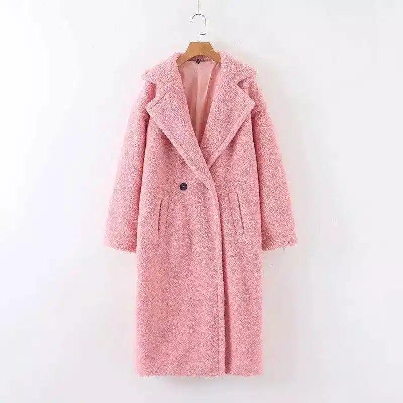 LOVEMI - Lovemi - Street style lamb wool coat