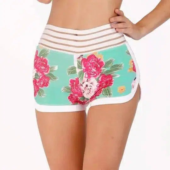 LOVEMI - Lovemi - Summer Floral Booty Shorts