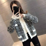 LOVEMI - Lovemi - Women's Small Fragrant Knit Sweater Coat