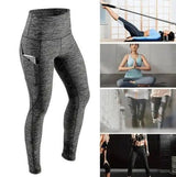 Women's Yoga Pants Running Pants Tights Tummy Control-1