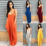 Women Summer Dress 2019 Casual Long Dresses Plus Size-2