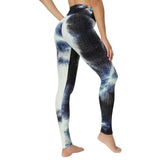 Trendy Tie Dye Leggings for Yoga-Light Yellow-4