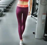 Yoga pants-Wine red-3