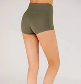 Yoga wear shorts fitness running super short-ArmyGreen-6