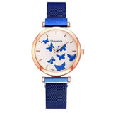 Magnet buckle leisure watch-Blue-12