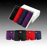 Men's boxer briefs 4pcs-5Style-2