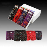 Men's boxer briefs 4pcs-2Style-4