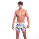 Men's swim trunks boxer-1