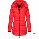 Mid-length Slim-fit Quilted Jacket-10