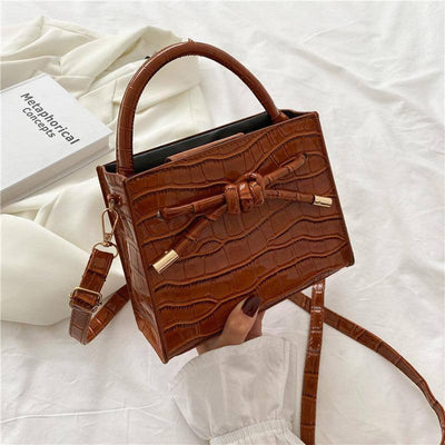 New Korean Style Single Shoulder Messenger Bag Female Mori-Light brown-11