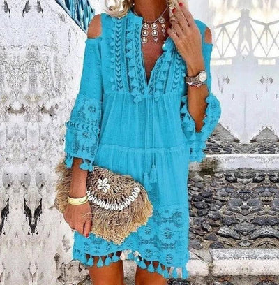 New Women's Fashion Sweet Ladies Dress Image Color / XL-9