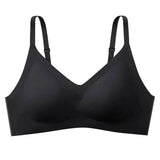 Padded Deep V Lingerie Yoga Fitness Sports Bra-Black-5