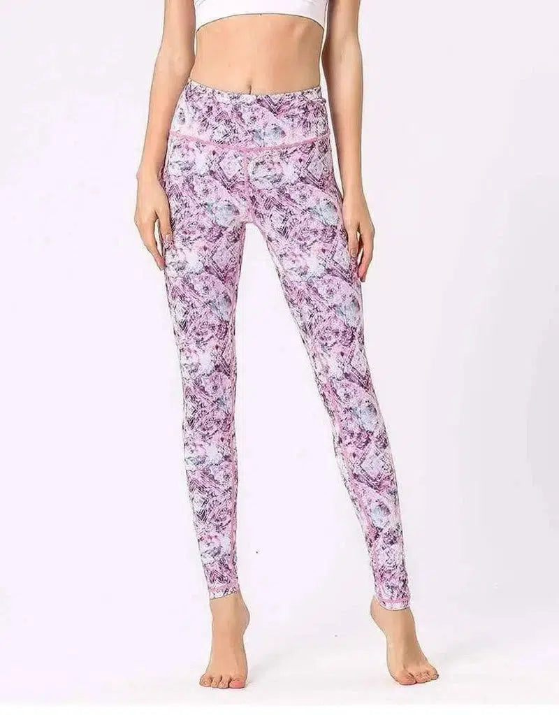 LOVEMI - Lovemi - printed yoga leggings