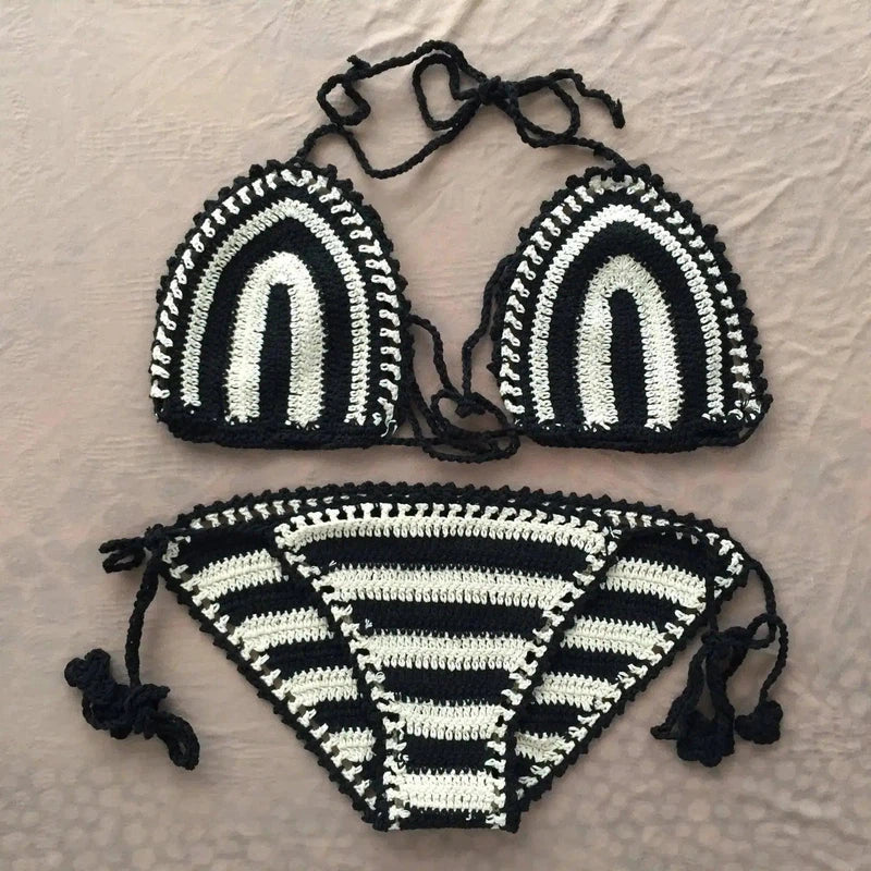 Quick sell explosion, Hand Crochet Bikini Set, beach-2